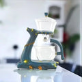 2023 New High Borosilicate Glass Heat Resistant Glass Coffee Teapot with Stainless Steel Infuser