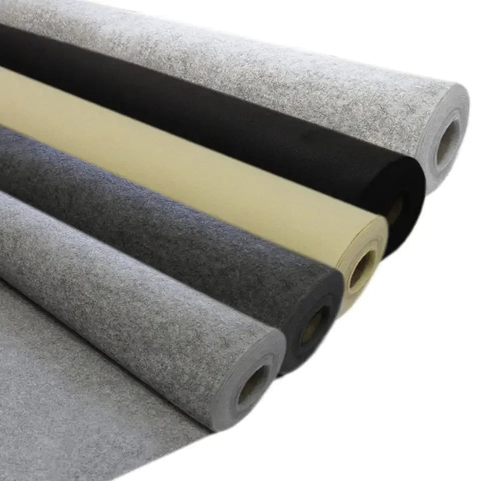 GRS Recycled Polypropylene 4 Way Stretch Camper Van Lining Carpet Roll Wholesale Bulk Supplier