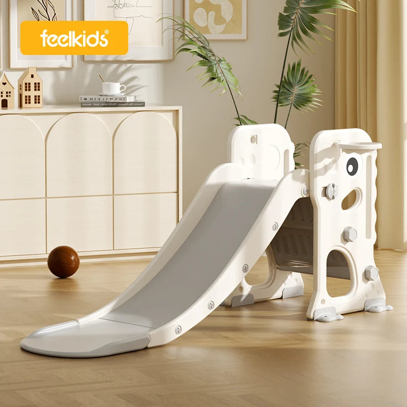 Feelkids Stegosaurus Slide Children Playground Plastic Safety Outdoor Indoor Play Toy for Shopping Mall & Public Use