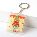 Factory Direct New Design Wholesale Transparent Acrylic Keychain Custom Color Waterproof Digital Photo Creative Sporty Style