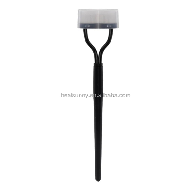 Lash Comb Metal Teeth Eyelash Comb Mascara Applicator Stainless Steel Lash Eyebrow Eyelash Lash Comb