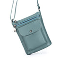 Genuine Leather Chain Strap Phone Purse Shoulder Bags for Women Ladies Crocodile Pattern Long Wallet Sling Bag Female