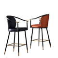 Modern Fashion Commercial Cheap Steel Stools Steel Bar Chair Bar Chairs With Arms for Sale