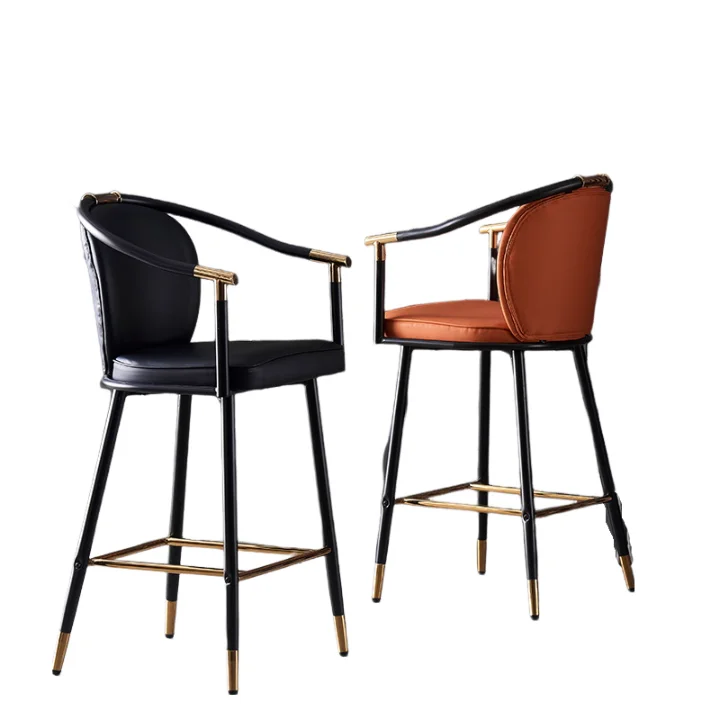 Modern Fashion Commercial Cheap Steel Stools Steel Bar Chair Bar Chairs With Arms for Sale