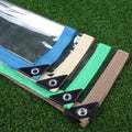 1mx2m~3mx4m 0.3mm 99.99% Transparent Clear PVC Tarpaulin Cover Balcony Screen Keep Plants Warm Outdoor Pergolas Waterproof Tarp