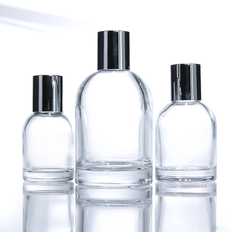 Stock Low MOQ Cheap Glass Refillable 30ml 50ml 100ml Empty Perfume Bottle