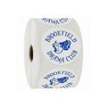 Custom Print Destructive Eggshell Sticker Paper Auto-Broken Good Printing UDV Label Roll Packaging Labels