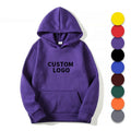 Wholesale Custom Hoodies Embroidery Logo Unisex Streetwear Pullover Men's Hoodies Sweatshirts Blank Men Hoodies