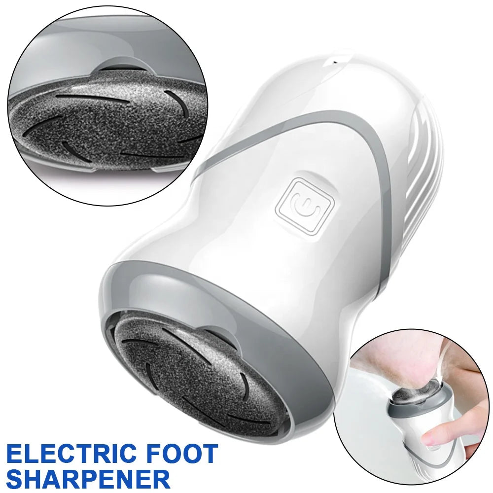 Best Electric Pedicure Tools Foot Care Waterproof Remove Leg Heels Dead Skin Callus Remover Feet Clean Machine USB Portable