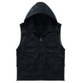 New Trend Men's Quick-Drying Canvas Vest for Outdoor Activities for Fishing Photography Work-Breathable Casual Style Outer Wear