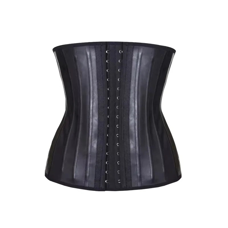 Women Postpartum Recovery 25 Steel Back Support Latex Cinchers Slimming Belt Body Shaper Corset Waist Trainer