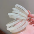 In Stock  Natural Jade Bracelet 53-63mm Fashion Jewelry Bracelet  Pulseras Mujer Jade Bracelet for Girls