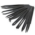 Electronic Components Maintenance Repair Tools 93301-93308 Black Plastic ESD Anti-static Tweezers for Industry