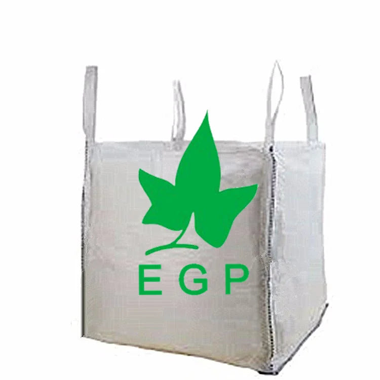EGP PP FIBC 500kg 1000kg Ton Jumbo Cement Packing Big Bag Specification Dimension Loading Weight 1.5ton