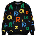 2026 Custom Oem & Odm Men's Knit Pullover Letterman Sweater Long Sleeve Knitwear Men Fashion Men Jacquard Letter Sweater