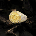 Hip Hop Rings Men Brass Jewelry Hip Hop Sterling  Custom Hand Rings Hand Fashion Jewelrysterling Rings