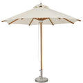 FEAMONT 3*3M Beach Umbrella Outdoor Square Leisure Middle Post for Coffee Shop Cafe Restaurant Garden Advertising Umbrella