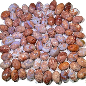 Wholesale Natural Pink Agate Tumble Healing Crystal Quartz Stone Gravel for Home Decoration