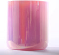 Electroplated Clear Quartz Crystal Singing Bowl Healing Meditation Crafts Yoga Sound Therapy