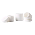 Large and Small White Round Shape PP Plastic Cosmetic Makeup Face Cream Jar
