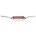 PRO-ALU Manubrio 22 mm Silver Yamaha Fine Rings Piega