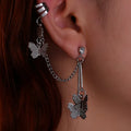 Wholesale Low Price Price Fashion butterfly Cuff Clip Earring