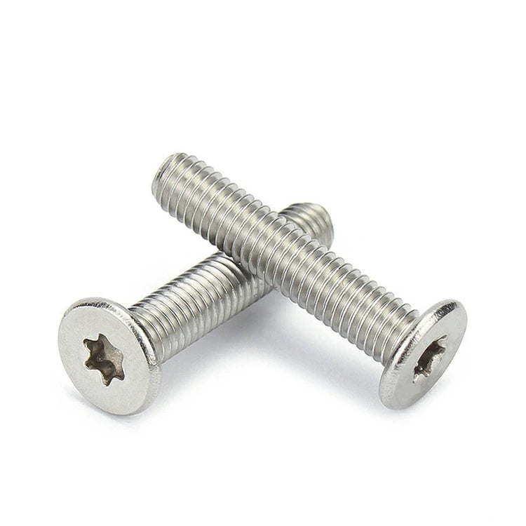 M2 M2.5 M3 M4 M5 M6 M8 304 Stainless Steel Ultra Thin Flat Head Torx Machine Screws