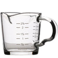 Double Mouthed Mini Milk Cup Heat-resistant Glass Kitchen Measuring Cup for Home Kitchen Espresso Coffee Ounce Cup