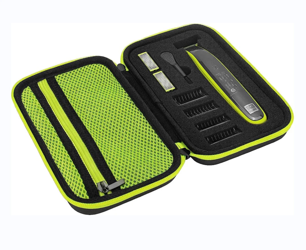Custom Hard EVA Barber Blade Case Travel Carrying Organizer for Razor One Blade Trimmer Eva Shaver Storage Bag