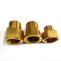 Brass Copper Forged Equal Diameter Reducing Hose Tube Connector with Inner and Outer Thread Adapter
