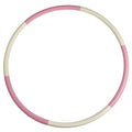 REACH Strip Design Wholesale Fitness Stainless Steel Hula Hooping Ring 6 Sections 90cm for Men Women