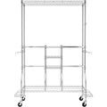 Best Selling Golf Bag Storage Stand and Other Golfing Equipment RackLarge Size Golf Clubs Display Rack with Lockable Wheels