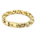 KALEN Fashion 235mm Hip-Hop Stainless Steel Chain Bracelets for Men