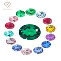 New Gem Stone in Bulk 1ct Lab Grown Colored Alexandrite Aquamarine Lab Sapphire Lab Ruby Green Emerald Gemstone MegaBDM