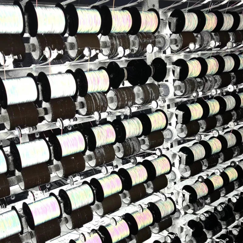 High Visibility Sewing Yarn Silver Reflective Sewing Thread Reflective PET Yarn