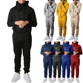 New Arrival Unisex With logo Custom Windbreaker Embroidery Oversized Hoodie Men's Tracksuit
