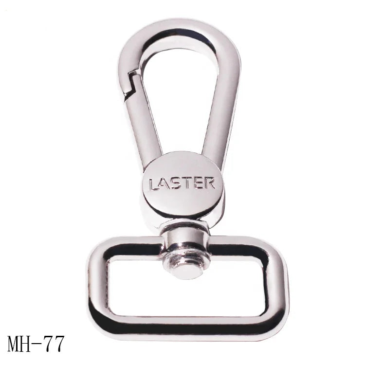 Eco-friendly Backpack Snap Hook Manufacture Zinc Alloy Lobster Swivel Eye Snap Clips Hardware for Dog Collar