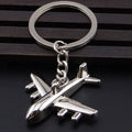 Stereoscopic Model 3D Airplane Keychain Promotional Gifts Advertising Airplane Key Ring