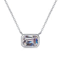 Dreamshow Jewelry Moissanite Jewelry Shining VVS Moissanite Diamond Silver 925 Jewelry Moissanite Necklace Women