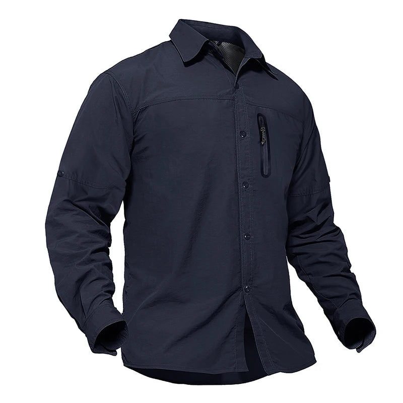 New Fashion Shirt Quick Dry Summer Breathable Wholesale Men's Shirts High Quality Breathable Shirt