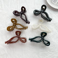 Hot Factory Wholesale 11cm Resin Women Hair Claw Nice Fashion Candy Colors Girl Hair Accessories Deconation Ornament