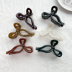 Hot Factory Wholesale 11cm Resin Women Hair Claw Nice Fashion Candy Colors Girl Hair Accessories Deconation Ornament