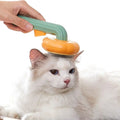 Eco-Friendly Stainless Steel & Plastic Cat Hair Cleaning Brush Keep Your Home Fur-Free with Self-Cleansing Comb