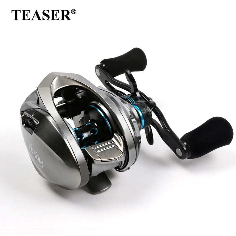 VENOM TC900  Ball Bearing:11+1 Casting Reel Big Sea Saltwater Boat Fishing Reel  Rock Black Surf