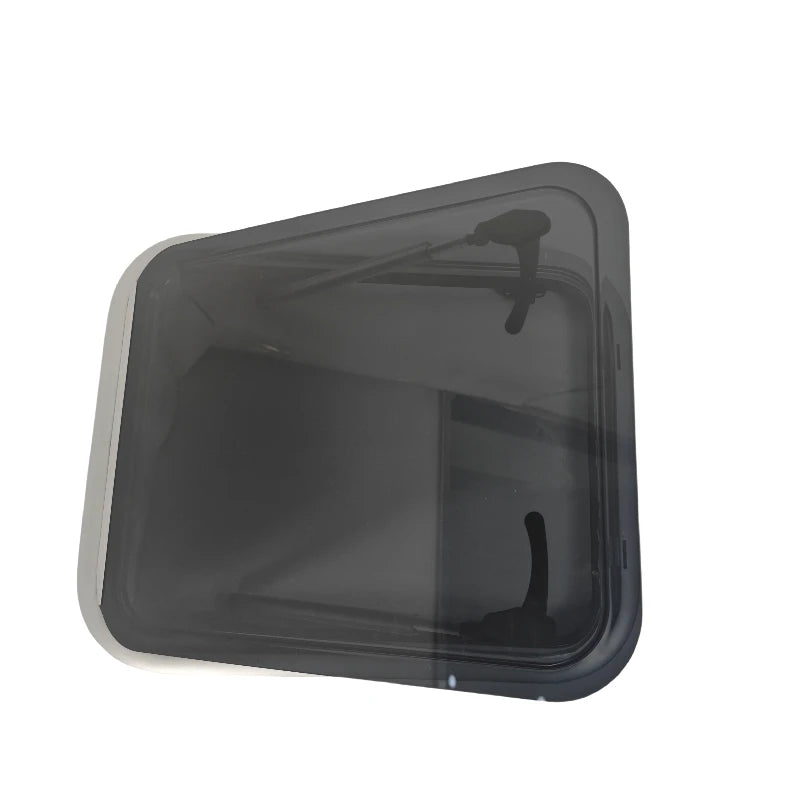 Wholesale Curved Radius Corner Window  Aluminum Frame R5000mm Radian for Campervan 960x450mm
