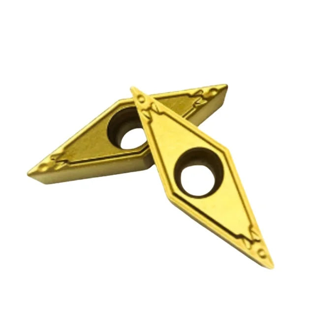CHENGZHEN VBMT1103/1604 Carbide Turning Inserts - High Precision â‰¤0.005mm CVD+PVD Coated HRC40-65 RoHS Certified