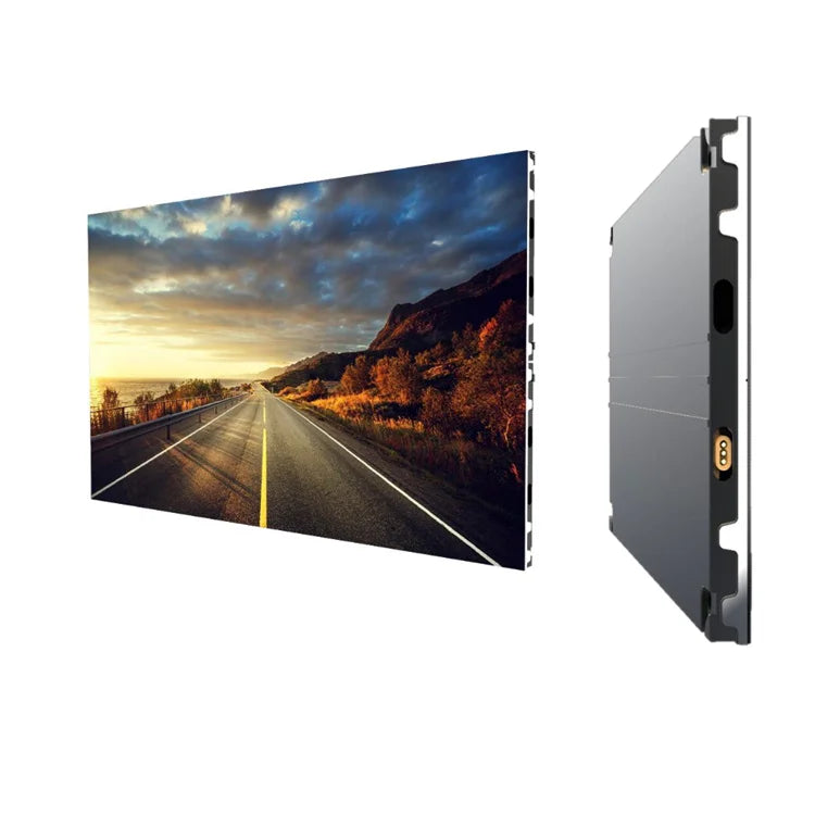 Digital Signage Display square Flat Led Studio Panel Die Casting Aluminum Empty Cabinet for School Hospital Office Fixed Screen