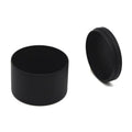 Wholesale Luxury Black Decorative Matte Metal Jar Candle Candle Jars With Cover
