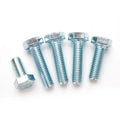 Steel Galvanized Grade 8.8 GB5783 M8 16mm Blue Zinc Plated Carbon Steel Hex Head Bolt