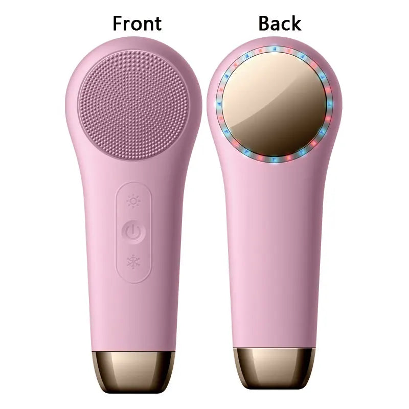 New Arrival 4-in-1 Sonic Silicone Electric Face Cleansing Brush Rechargeable USB Charging Pore Cleaner Exfoliators for Eyes Nose